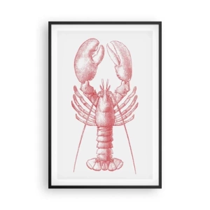 Póster en marco negro - La reina de los fondos rocosos - 61x91 cm