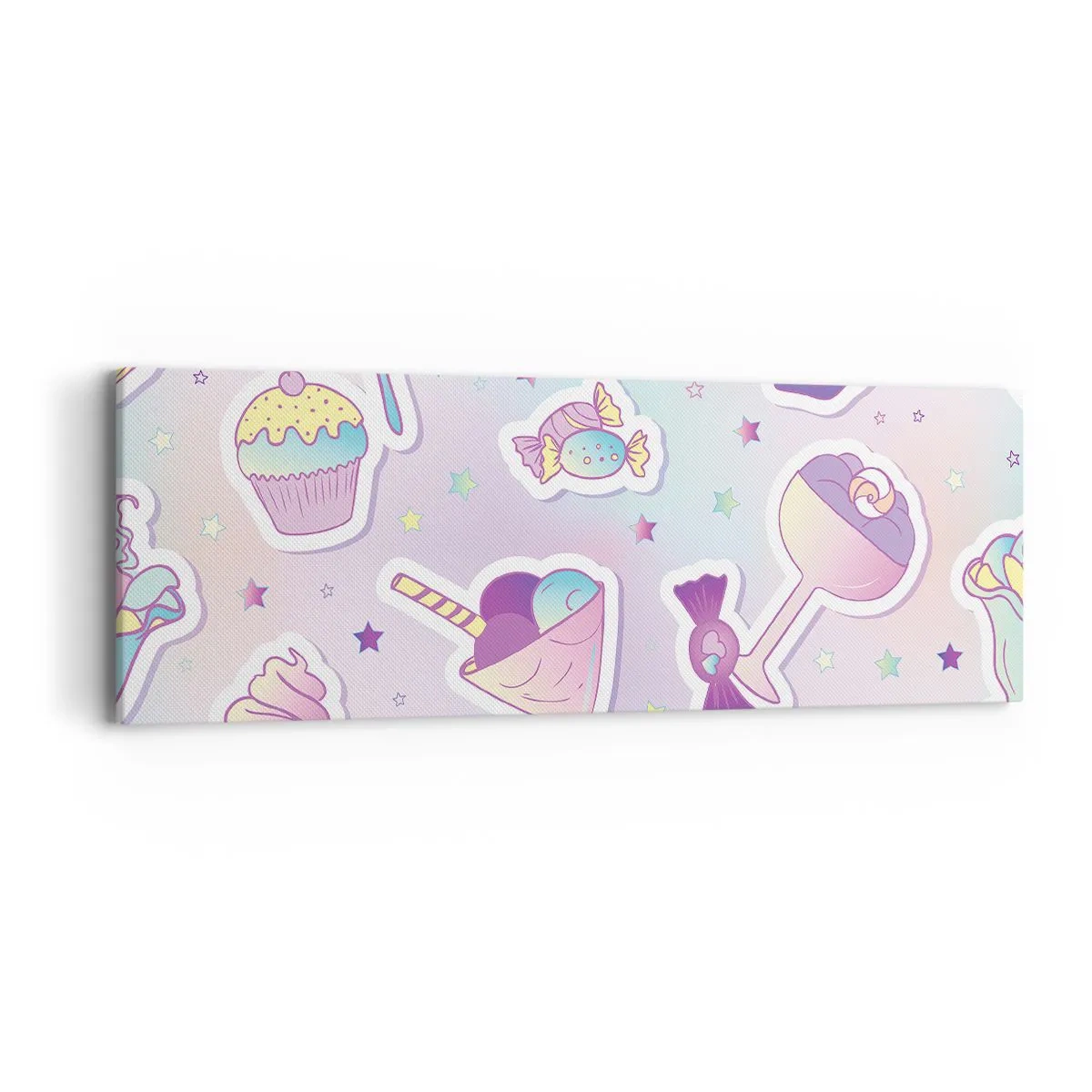 Cuadro sobre lienzo - Impresión de Imagen - Cumplir años todos los días - 90x30 cm