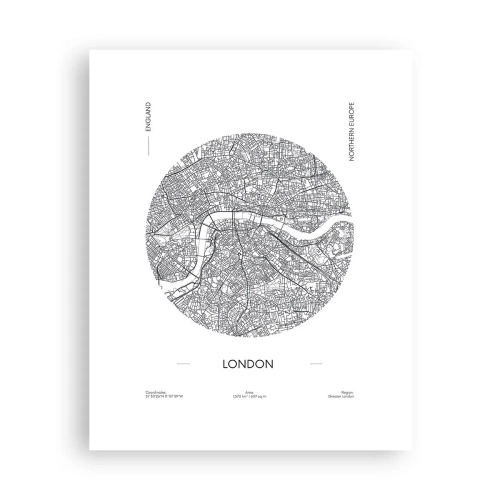 Póster - Anatomía de Londres - 40x50 cm
