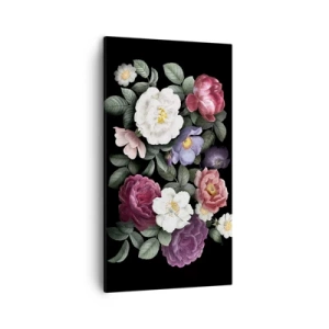 Cuadro sobre lienzo - Impresión de Imagen - De un jardín inglés - 45x80 cm