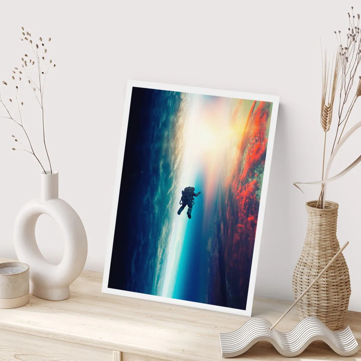 Póster - Enfrentarse al universo - 40x50 cm