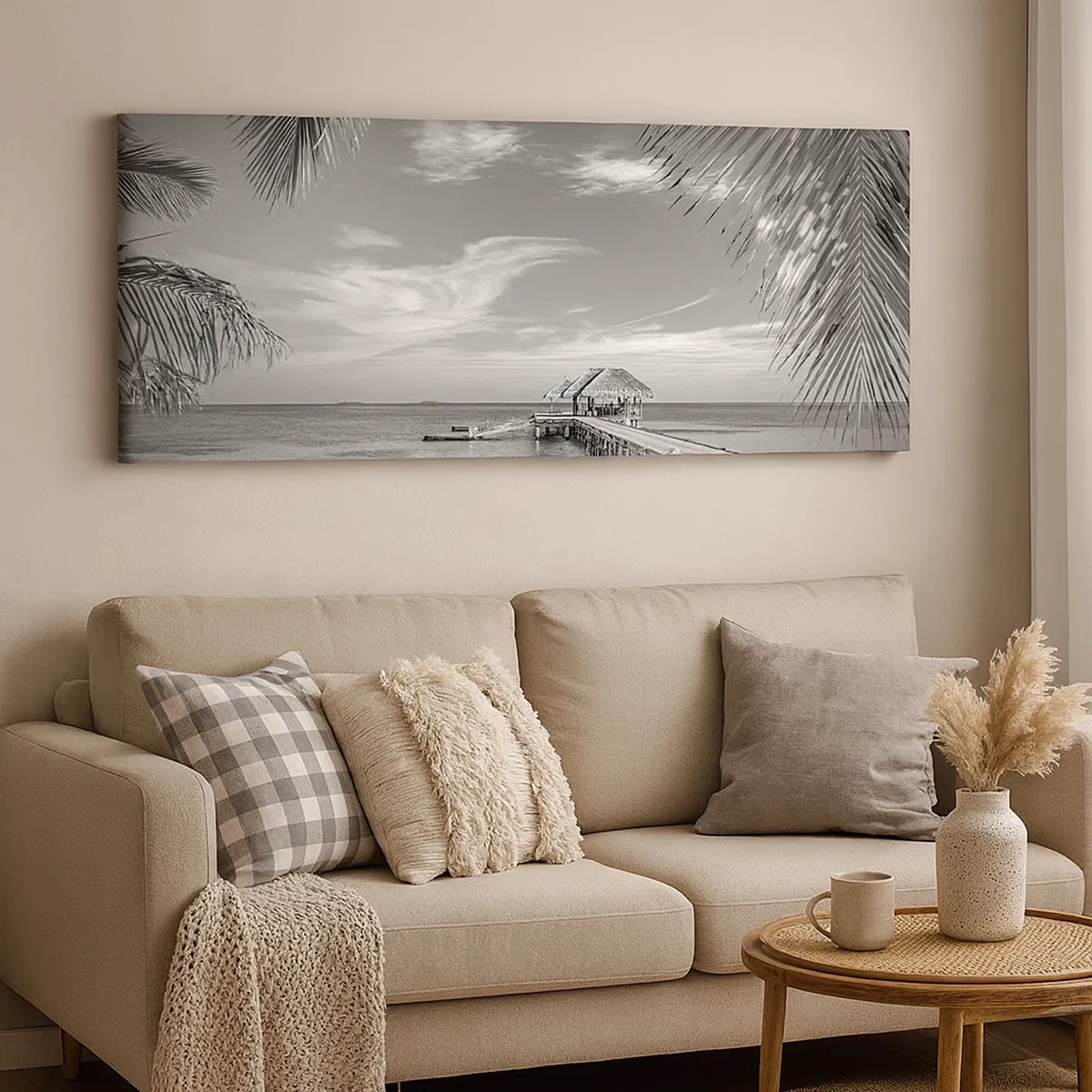 Cuadro sobre lienzo - Impresión de Imagen - ¿Un recuerdo o un sueño? - 30x30 cm