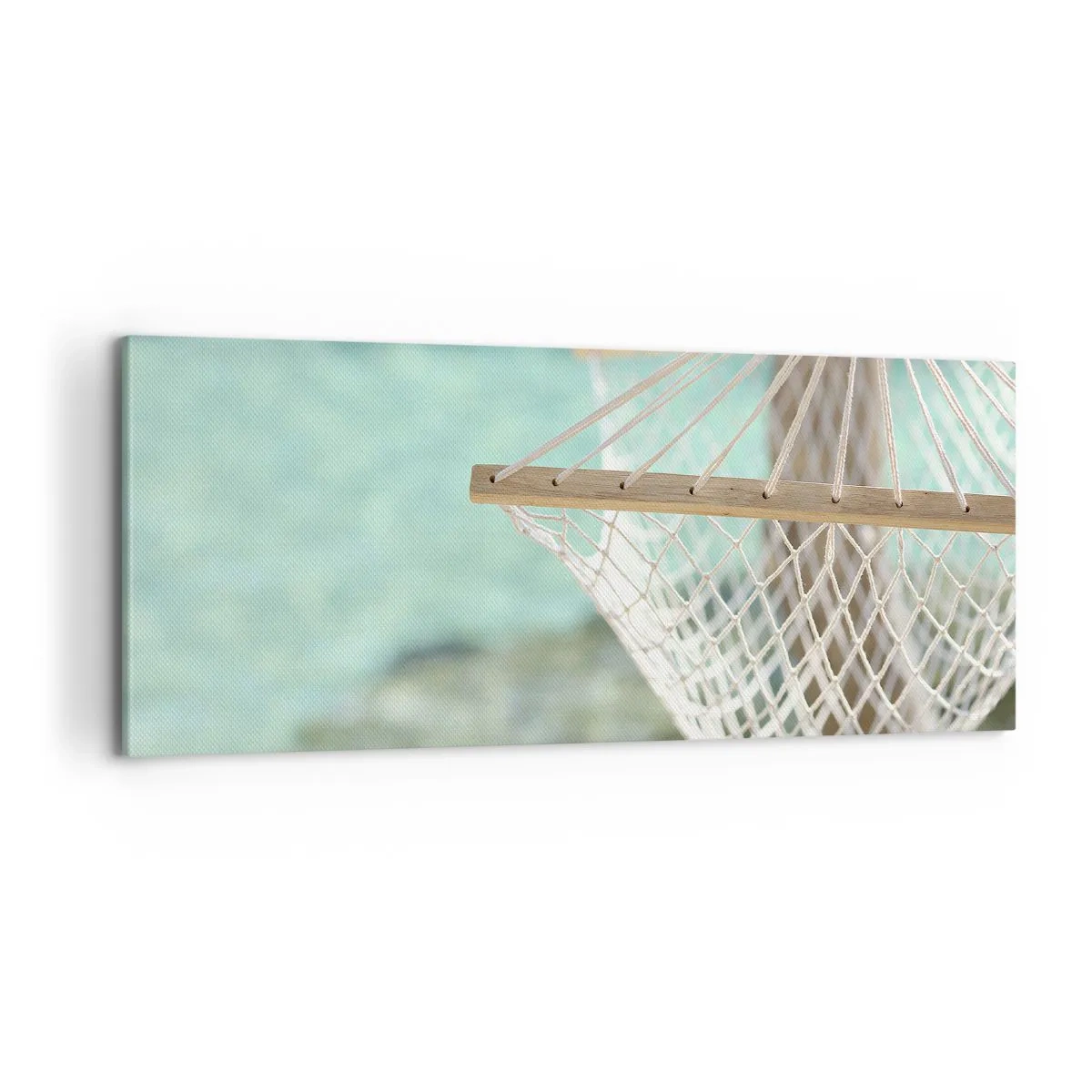 Cuadro sobre lienzo - Impresión de Imagen - Momento de relax - 100x40 cm