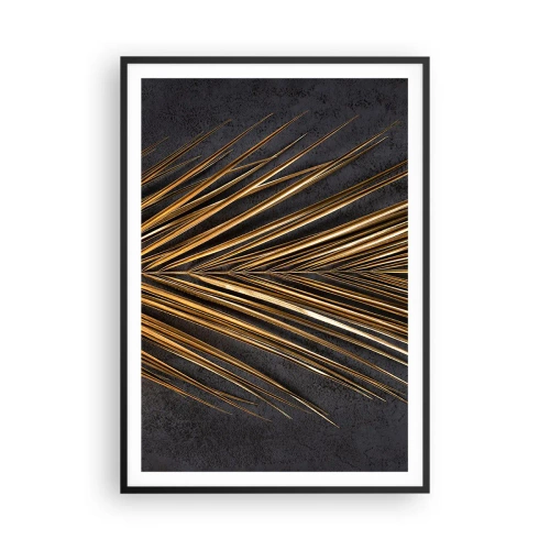 Póster en marco negro - El oro de los trópicos - 70x100 cm