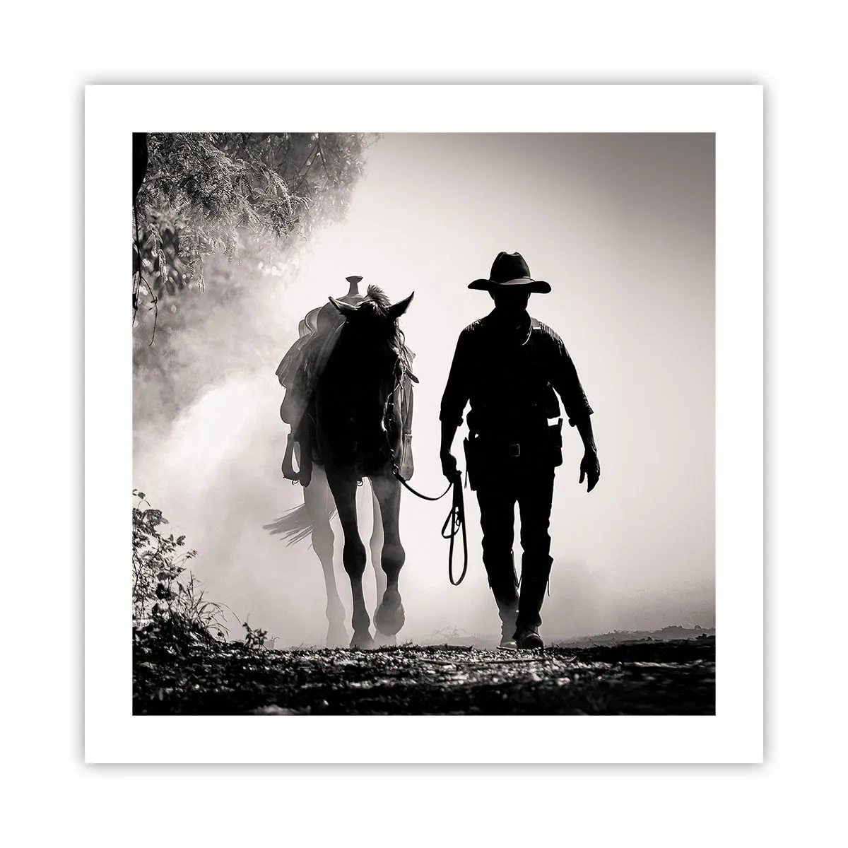Póster - La mañana de Texas - 50x50 cm