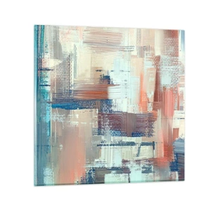 Cuadro sobre vidrio - Impresiones sobre Vidrio - Alcanzando la luz - 30x30 cm
