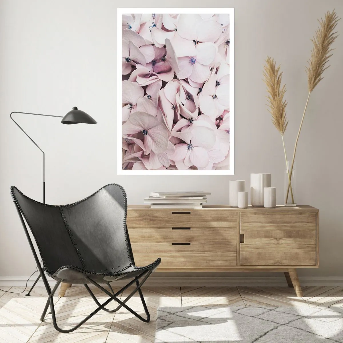 Póster - En un torrente de flores - 70x100 cm