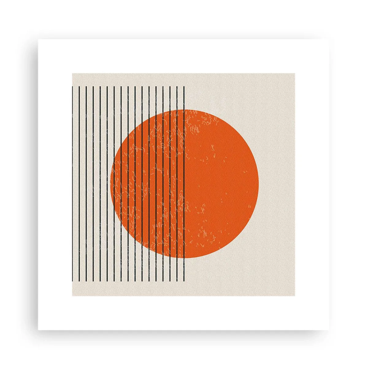 Póster - Siempre el sol - 30x30 cm