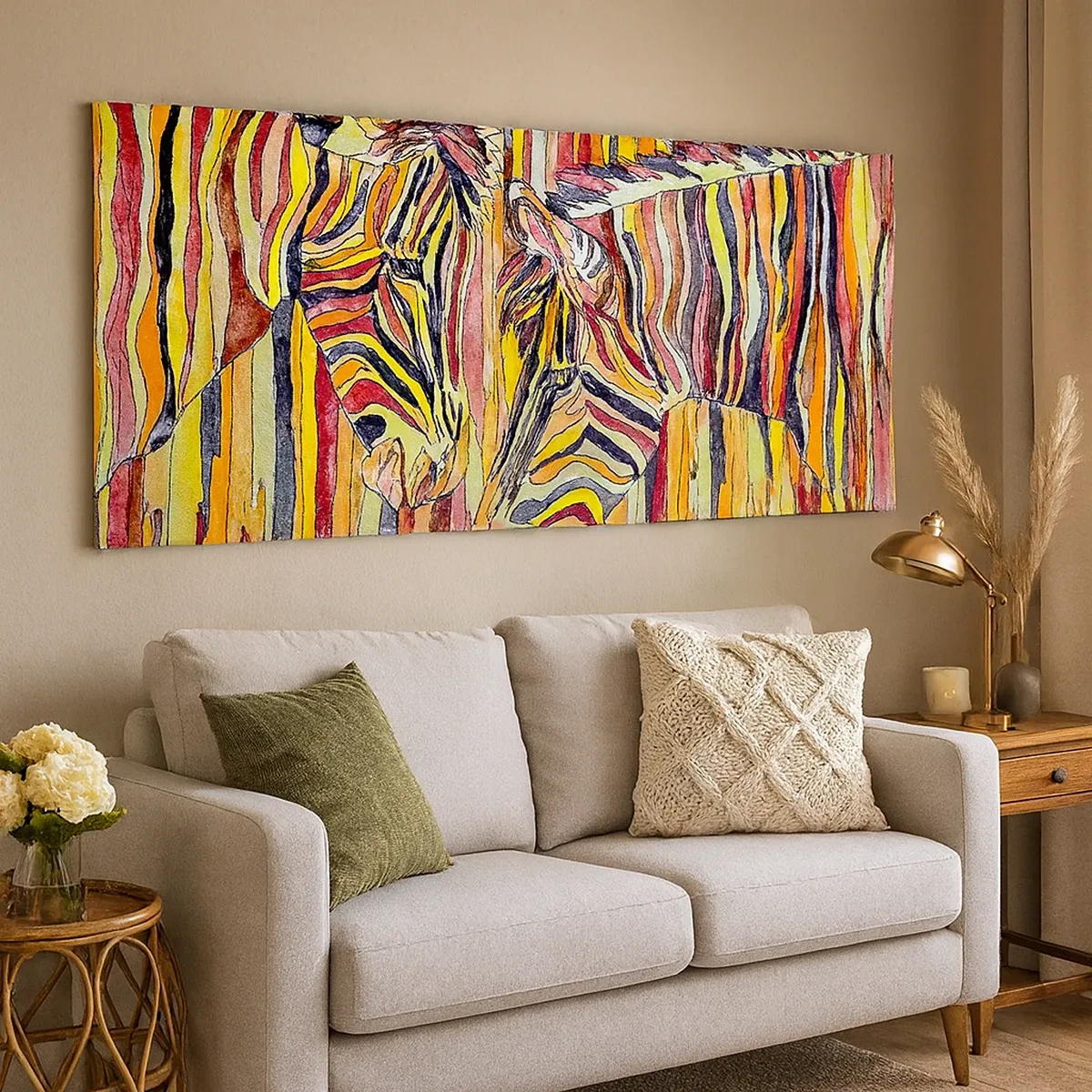 Cuadro sobre lienzo - Impresión de Imagen - Y tú también... - 30x30 cm