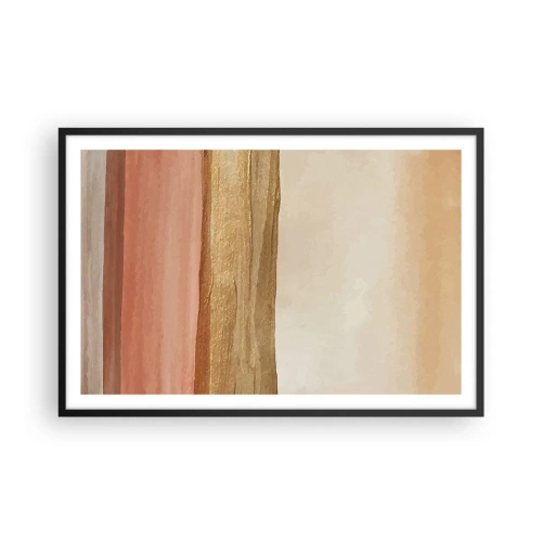 Póster en marco negro - Composición vertical - 91x61 cm