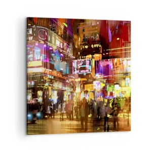 Cuadro sobre lienzo - Impresión de Imagen - En un mar de luz - 50x50 cm