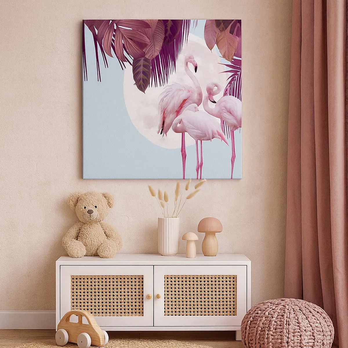 Cuadro sobre lienzo - Impresión de Imagen - La grandeza de las aves - 30x30 cm