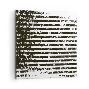 Cuadro sobre lienzo - Impresión de Imagen - Ritmo y ruido - 50x50 cm