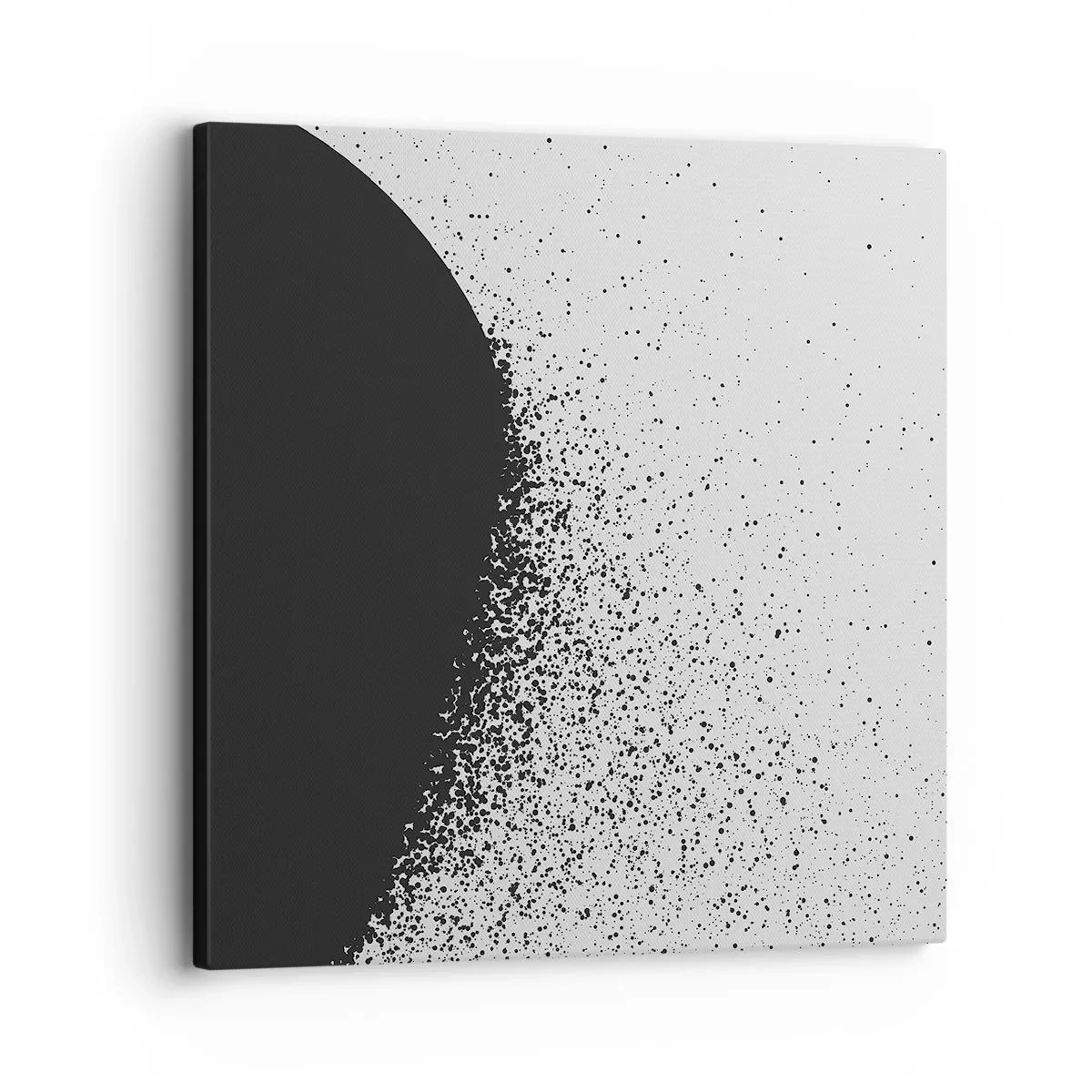 Cuadro sobre lienzo - Impresión de Imagen - El movimiento de las partículas - 30x30 cm
