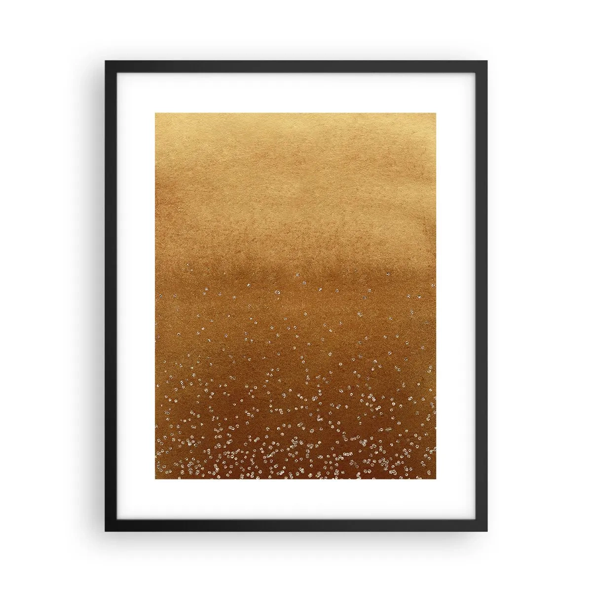 Póster en marco negro - Nacimiento de la luz - 40x50 cm