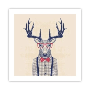 Póster - Una extravagancia lúdica - 50x50 cm