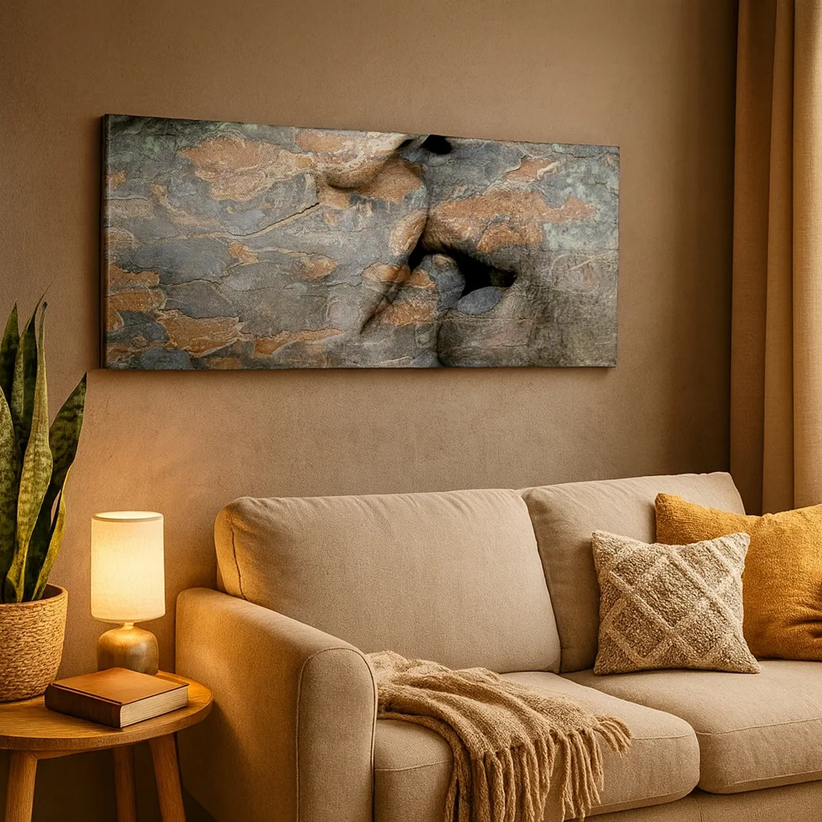 Cuadro sobre lienzo - Impresión de Imagen - Juntos para siempre - 30x30 cm