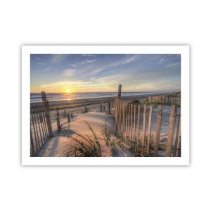 Póster - El resplandor y la sombra del viento - 70x50 cm