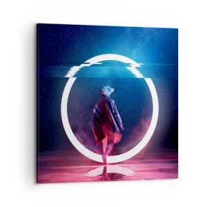 Cuadro sobre lienzo - Impresión de Imagen - Entre mundos - 50x50 cm