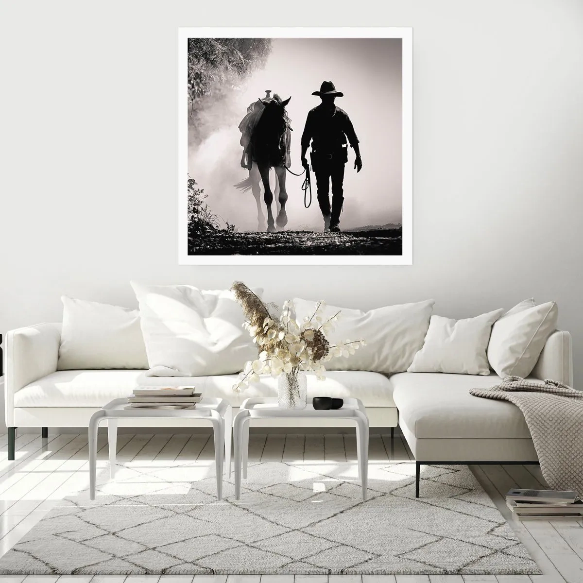 Póster - La mañana de Texas - 40x40 cm