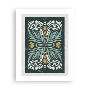 Póster - Como un recorte folclórico - 40x50 cm