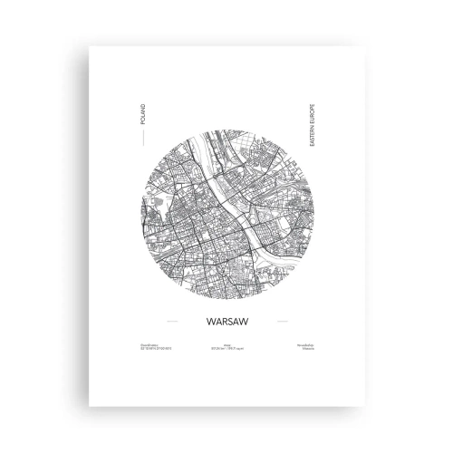 Póster - Anatomía de Varsovia - 30x40 cm