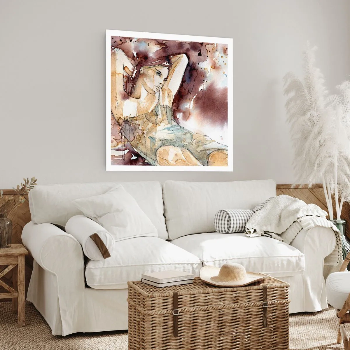 Póster - En un estado de ánimo armónico - 50x50 cm