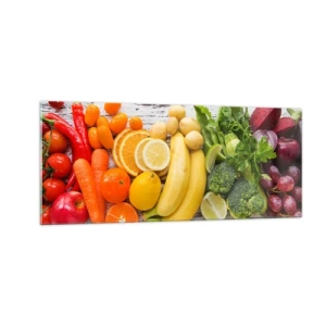 Cuadro sobre vidrio - Impresiones sobre Vidrio - ¿No es suficiente? - 100x40 cm