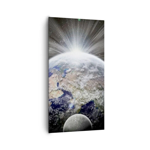 Cuadro sobre lienzo - Impresión de Imagen - En todo su esplendor - 65x120 cm