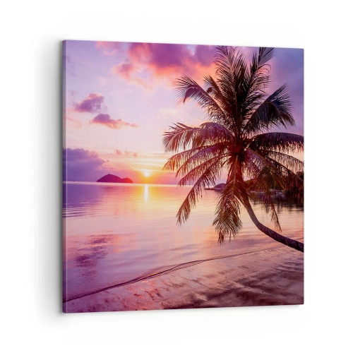 Cuadro sobre lienzo - Impresión de Imagen - Hermosura hasta el horizonte - 60x60 cm