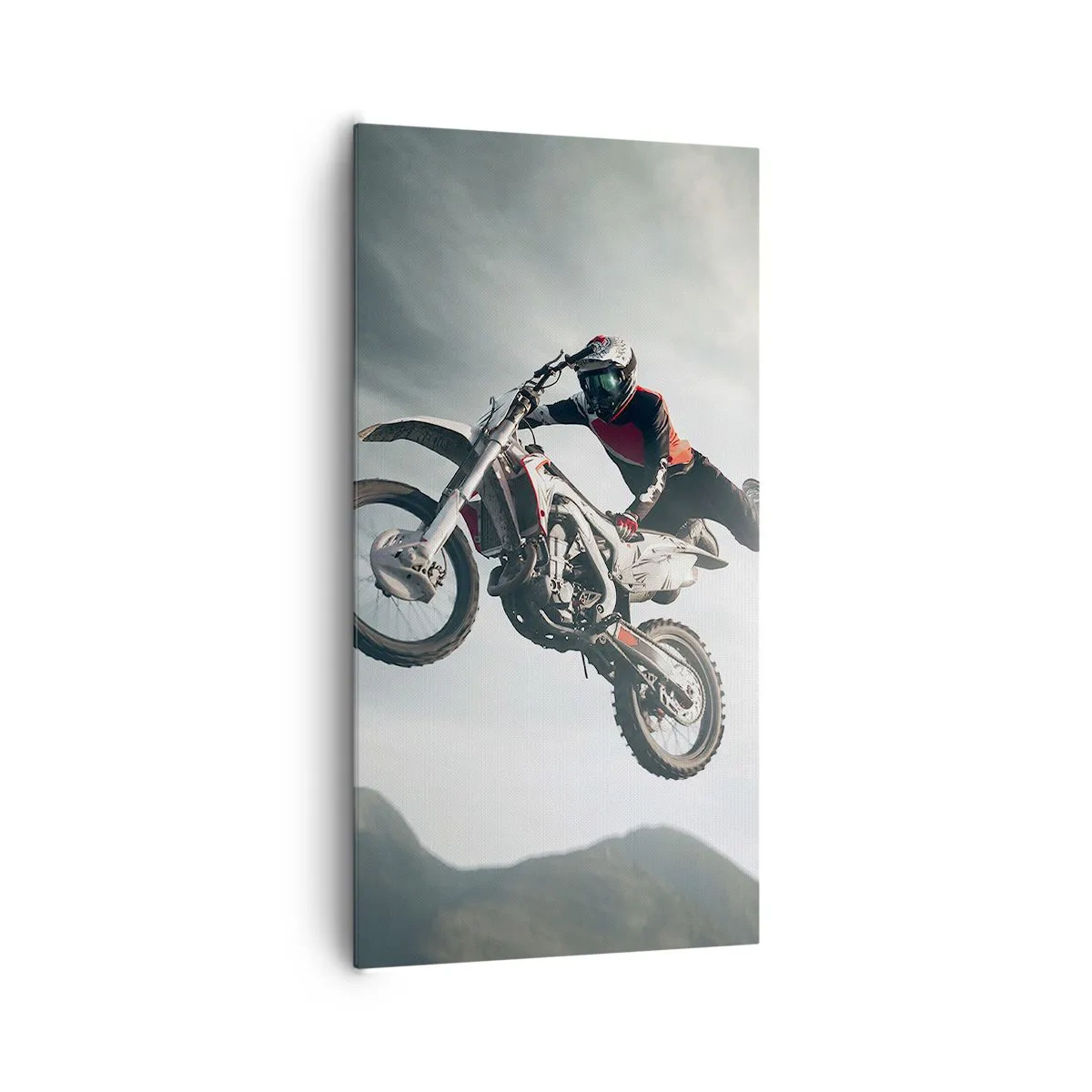 Cuadro sobre lienzo - Impresión de Imagen - No hay diversión sin riesgo - 65x120 cm