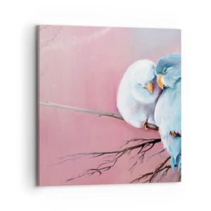 Cuadro sobre lienzo - Impresión de Imagen - Qué añadir aquí... - 70x70 cm