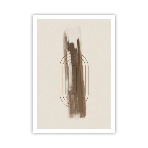 Póster - Un soplo de gris - 70x100 cm