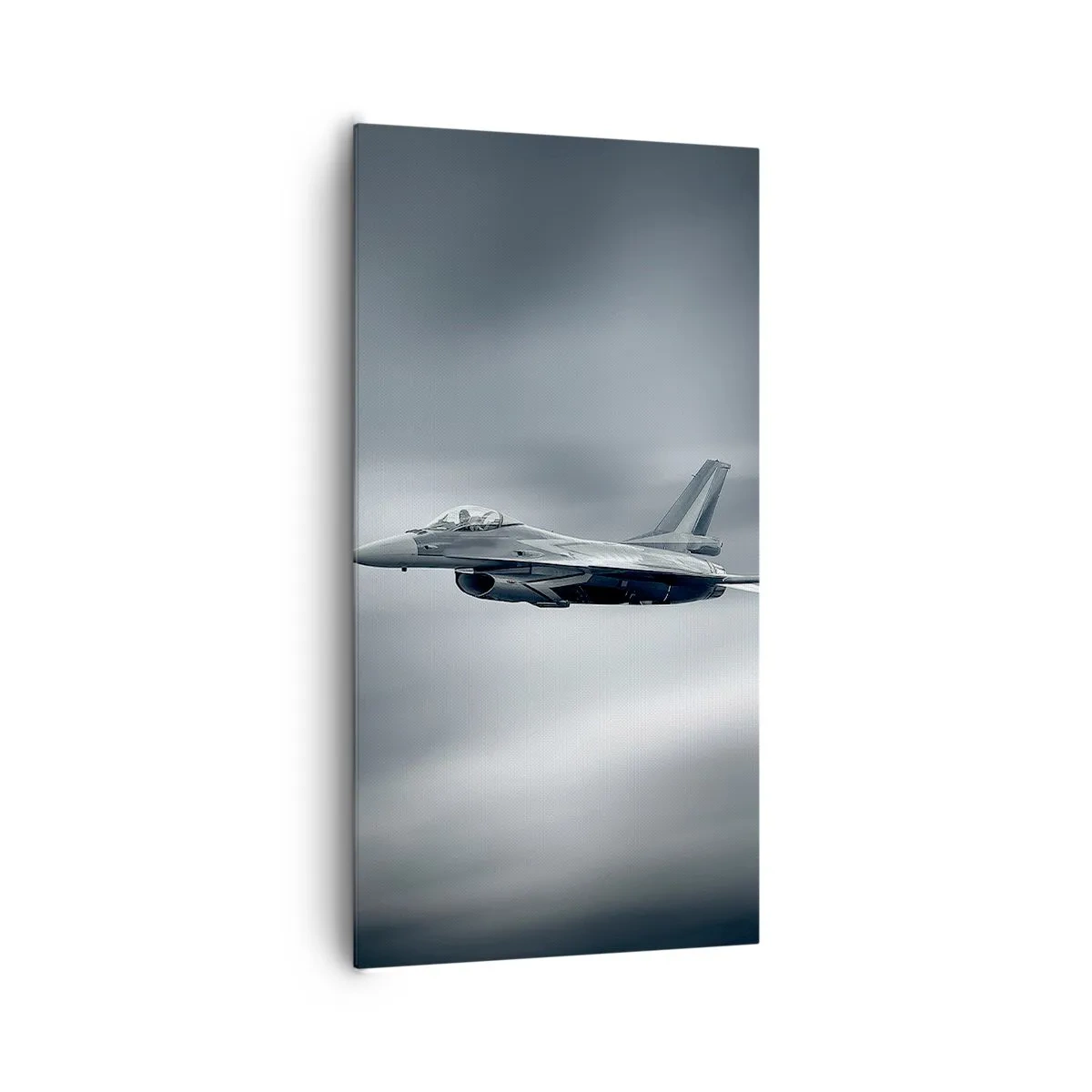 Cuadro sobre lienzo - Impresión de Imagen - ¿Quieres un reto? - 65x120 cm