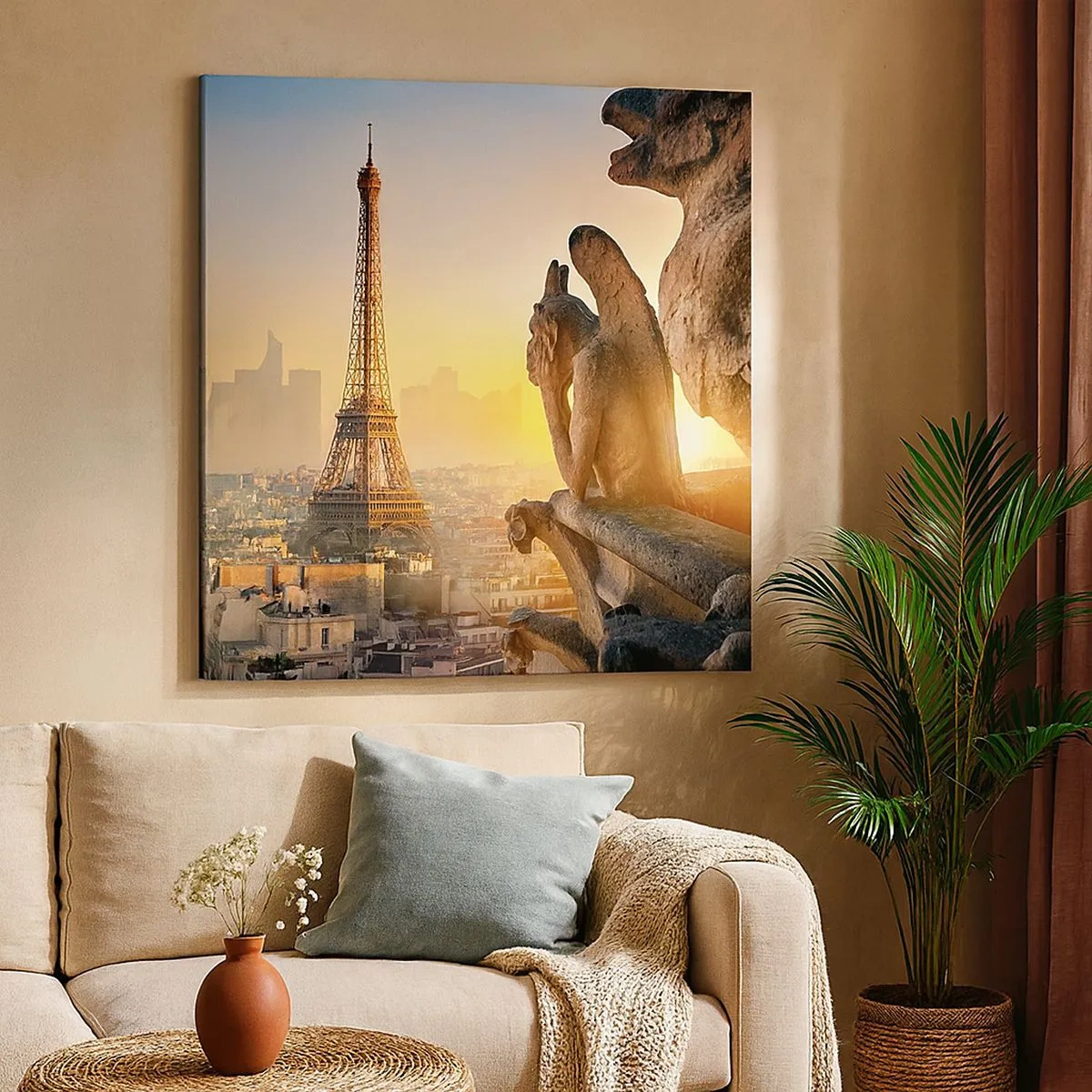 Cuadro sobre lienzo - Impresión de Imagen - Ha cambiado tanto la ciudad... - 30x30 cm