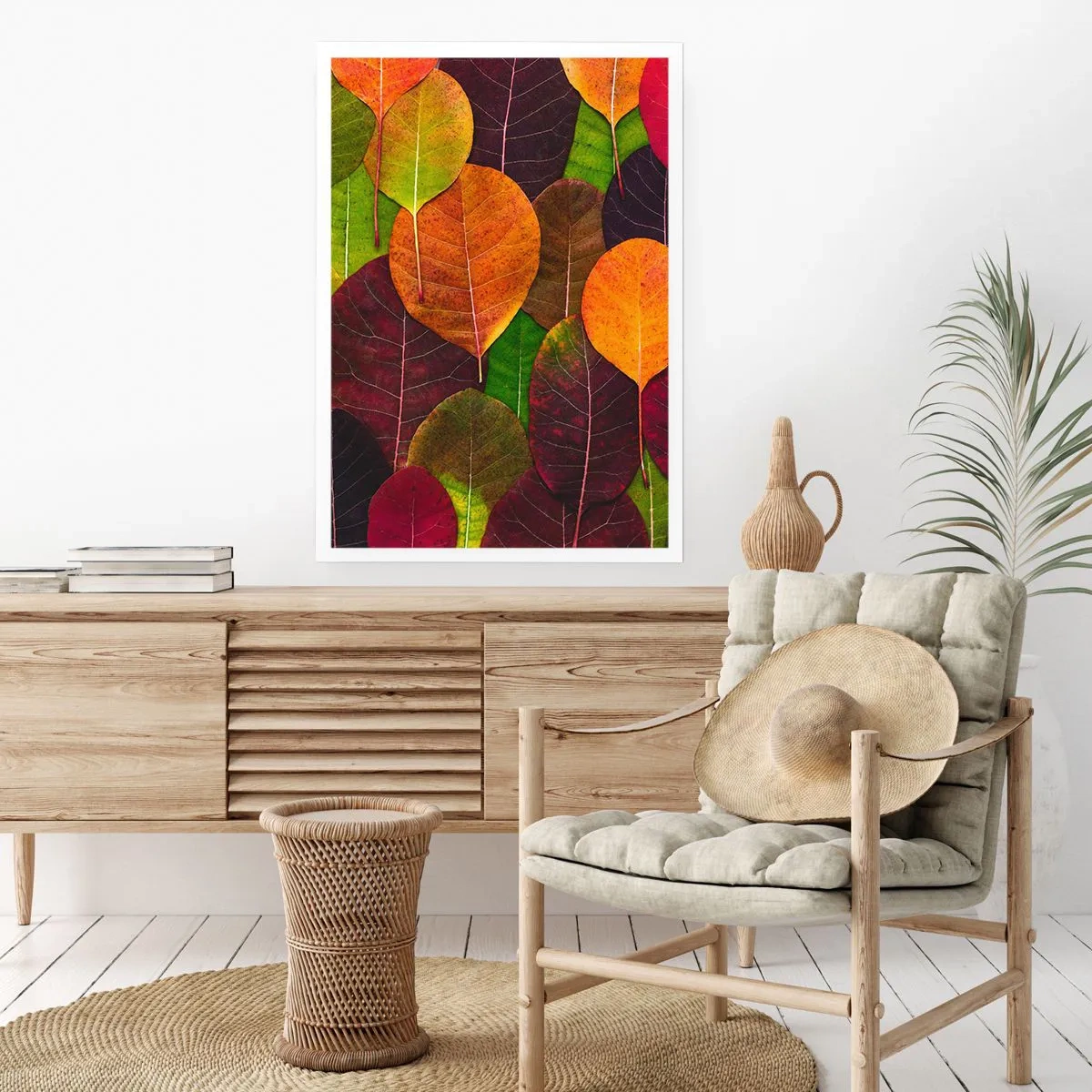 Póster - Mosaico de otoño - 40x50 cm