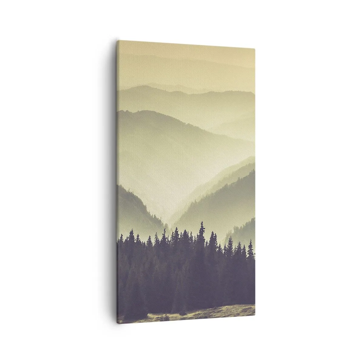 Cuadro sobre lienzo - Impresión de Imagen - Más allá de las siete montañas... - 55x100 cm