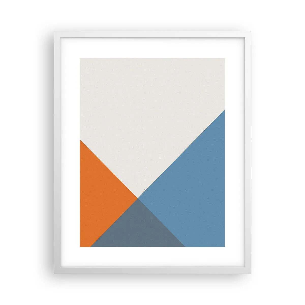 Póster en marco blanco - Desde el punto de vista de... - 40x50 cm