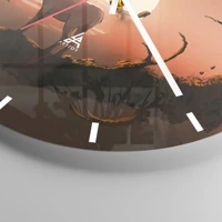 Esfera sin numeración, con rayas