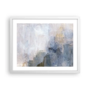 Póster en marco blanco - Tonos de color - 50x40 cm