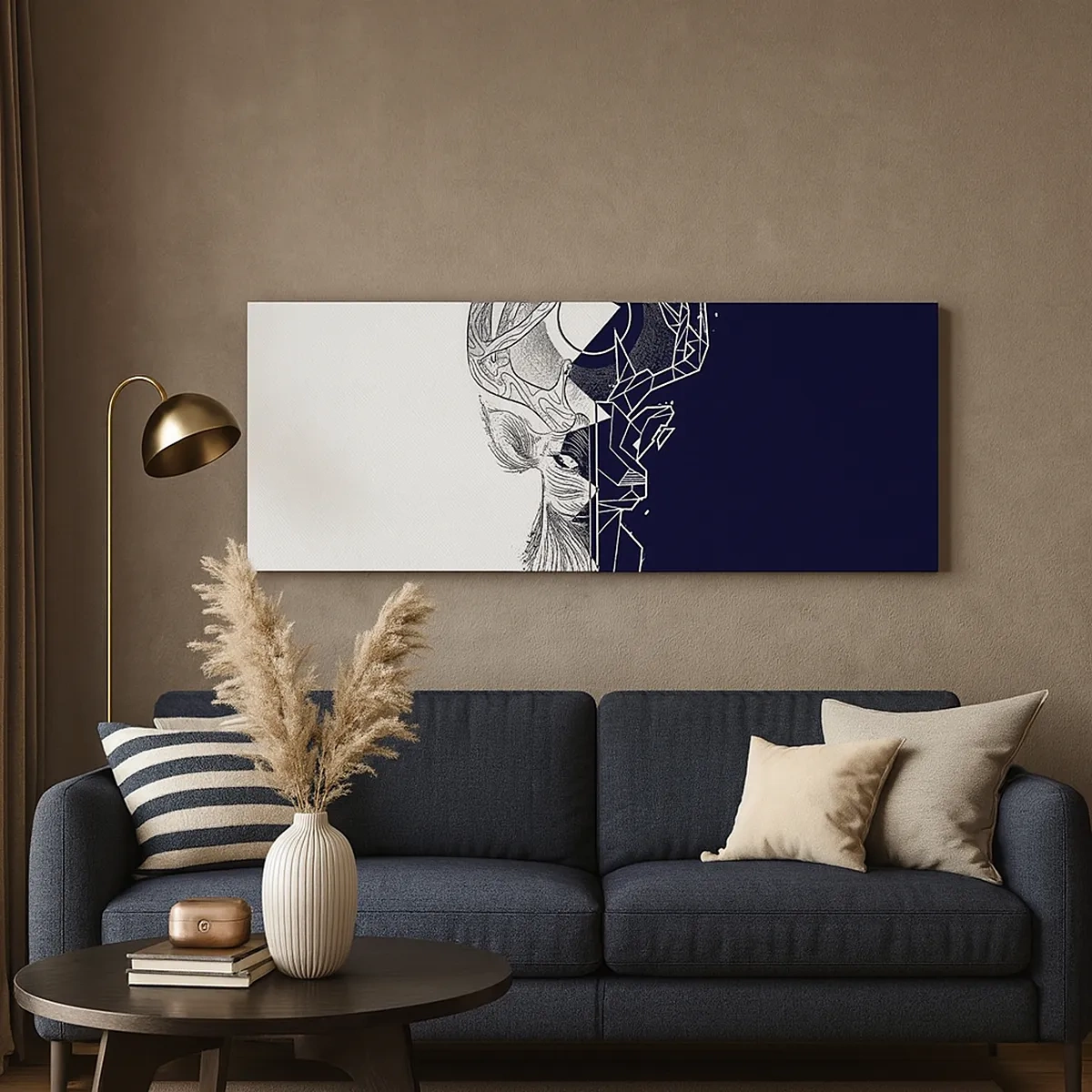 Cuadro sobre lienzo - Impresión de Imagen - Lucha y unidad de los opuestos - 30x30 cm