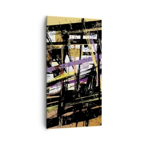 Cuadro sobre lienzo - Impresión de Imagen - Corte afilado - 55x100 cm