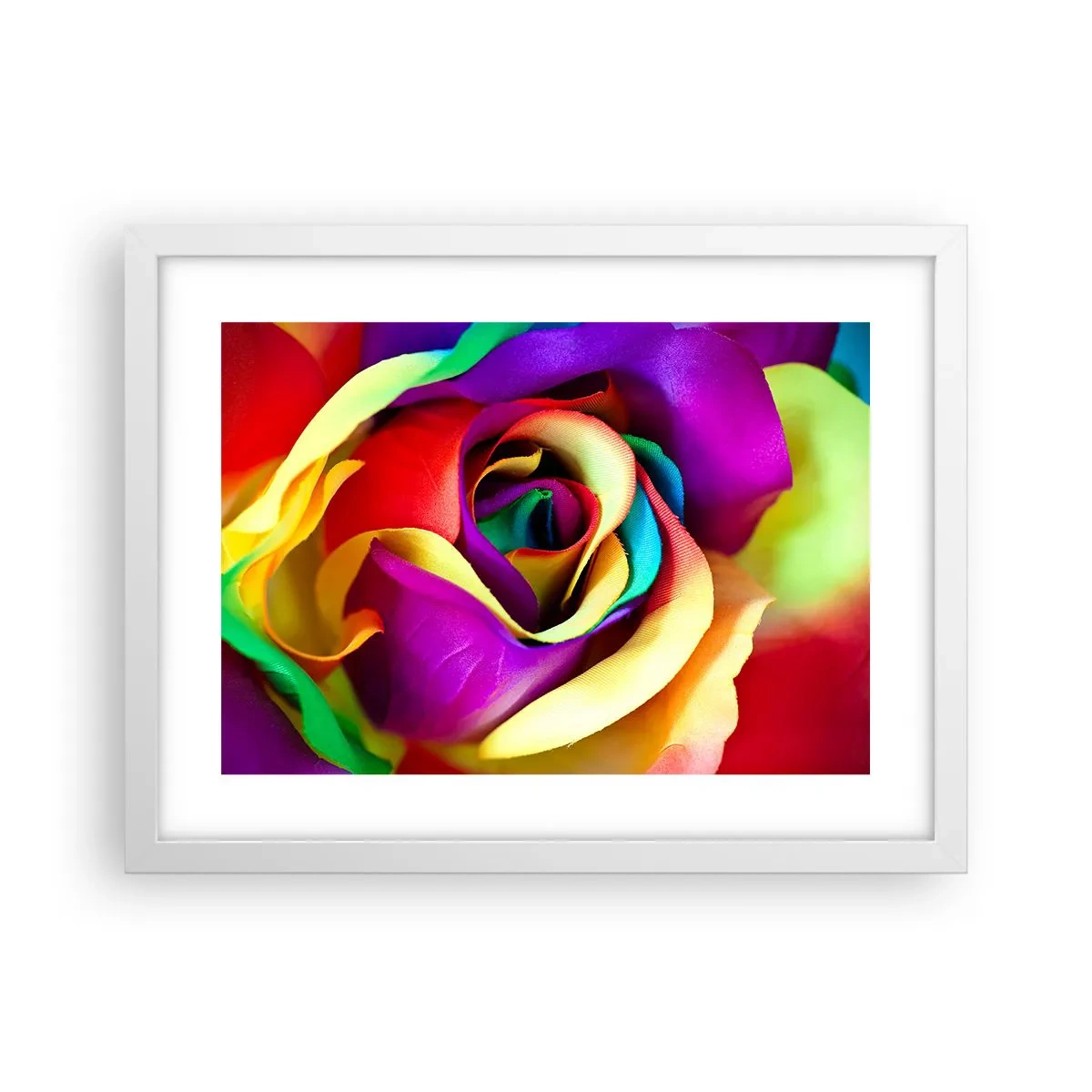 Póster en marco blanco - Es imposible - 40x30 cm