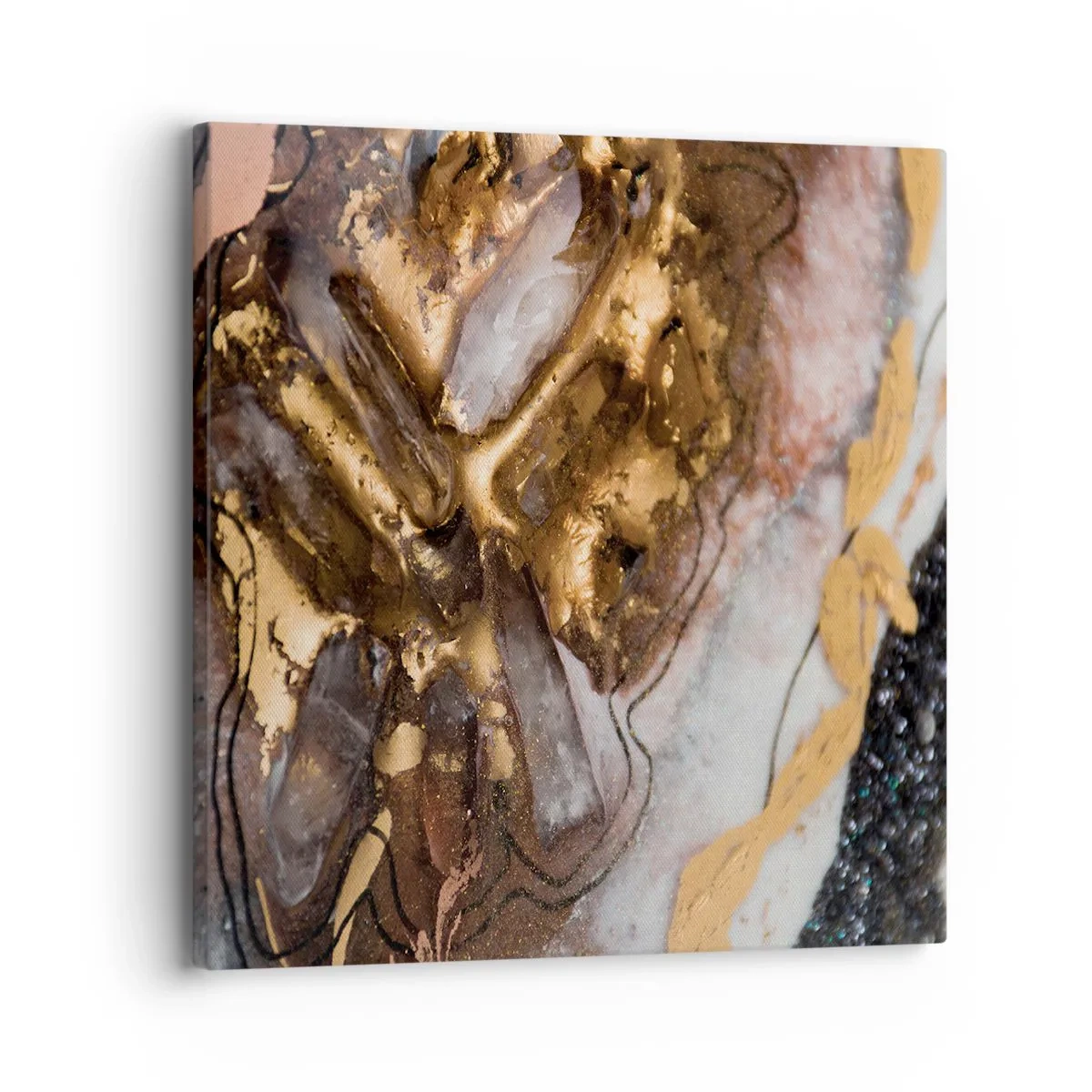 Cuadro sobre lienzo - Impresión de Imagen - Elemento de la tierra - 30x30 cm