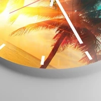 Esfera sin numeración, con rayas