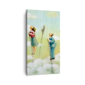 Cuadro sobre lienzo - Impresión de Imagen - Sigue tu sueño - 45x80 cm