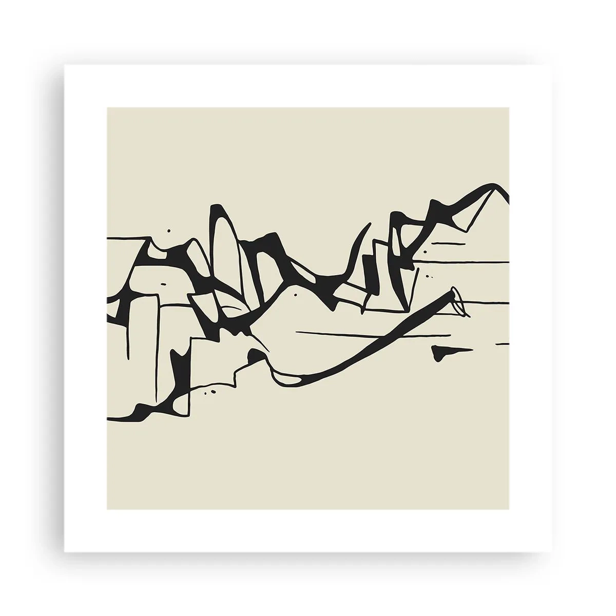 Póster - Tal vez sea un paisaje - 40x40 cm