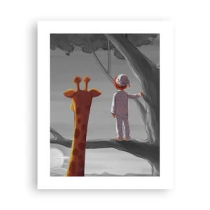 Póster - ¿Está sucediendo de verdad? - 40x50 cm