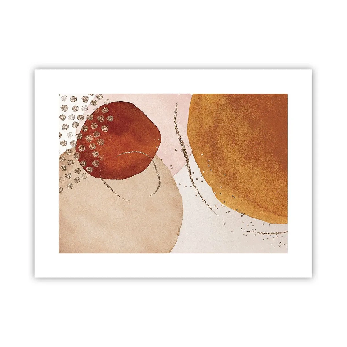 Póster - Movimiento abstracto - 40x30 cm