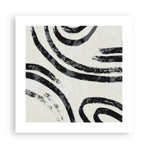 Póster - A medias - 40x40 cm